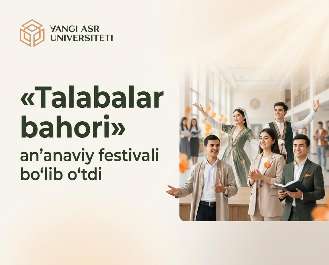 «Talabalar bahori» anʼanaviy festivali bo‘lib o‘tdi